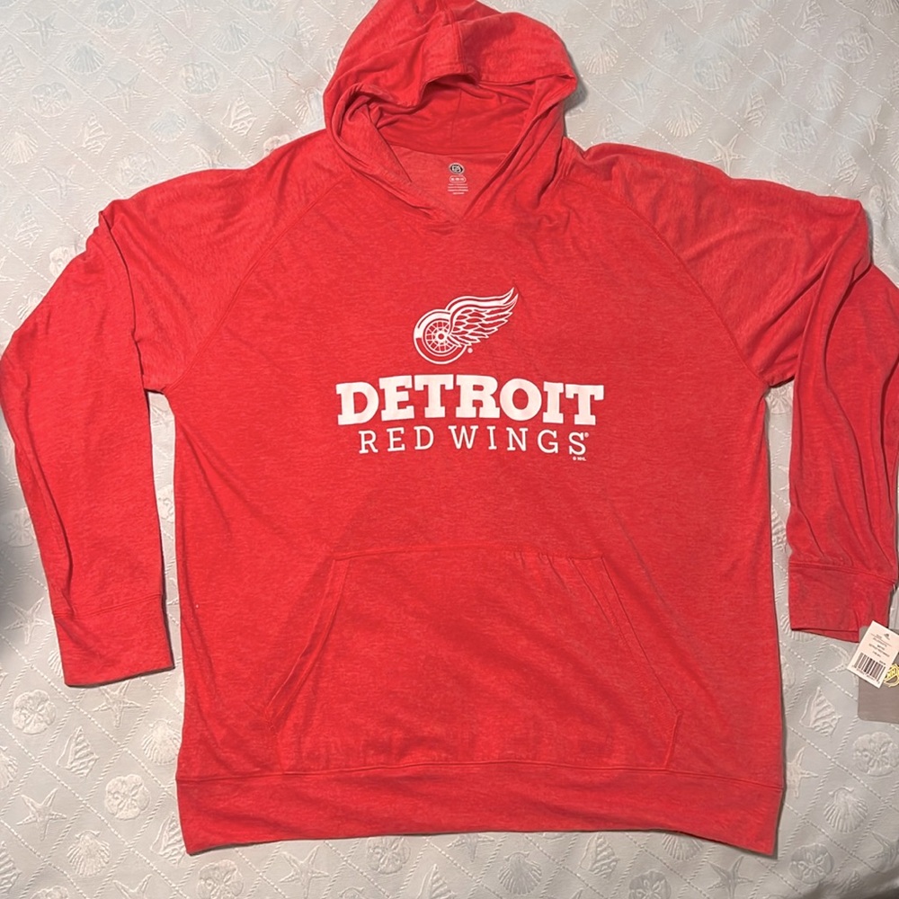 Detroit Red Wings Lightweight Hoodie Men’s 2XL